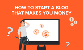 How to make money from a free blog?